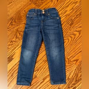 Revery Kids | Distressed Jeans with Button & Zip Close & Hidden Adjustable Waist